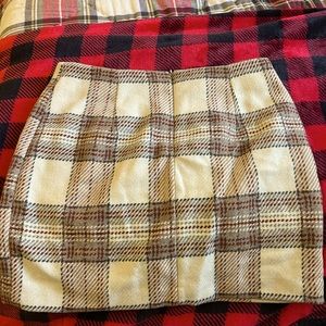 Plaid Skirt by Goodnight Macaroon, Size Large.